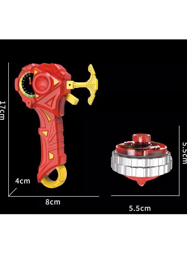 general Gaming Top Toys Battle Burst Gyro Toy Great Present for Kids Gyros Set, including 1 main gyro, 1 acceleration ring, 1 launcher (Blue) - Image 5