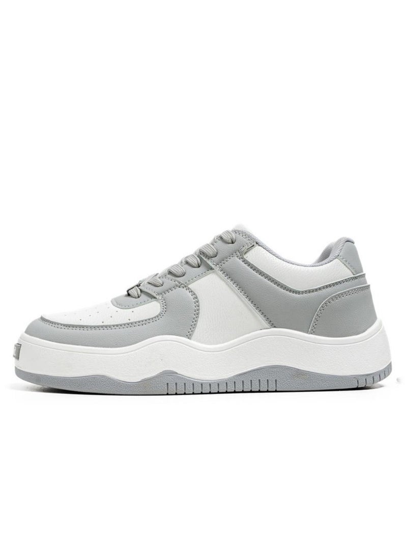 KUYING Breathable and trendy casual small white board shoes, black and white panda trendy shoes  - Image 1