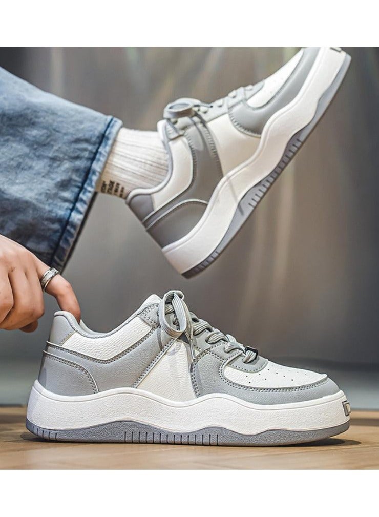 KUYING Breathable and trendy casual small white board shoes, black and white panda trendy shoes  - Image 3