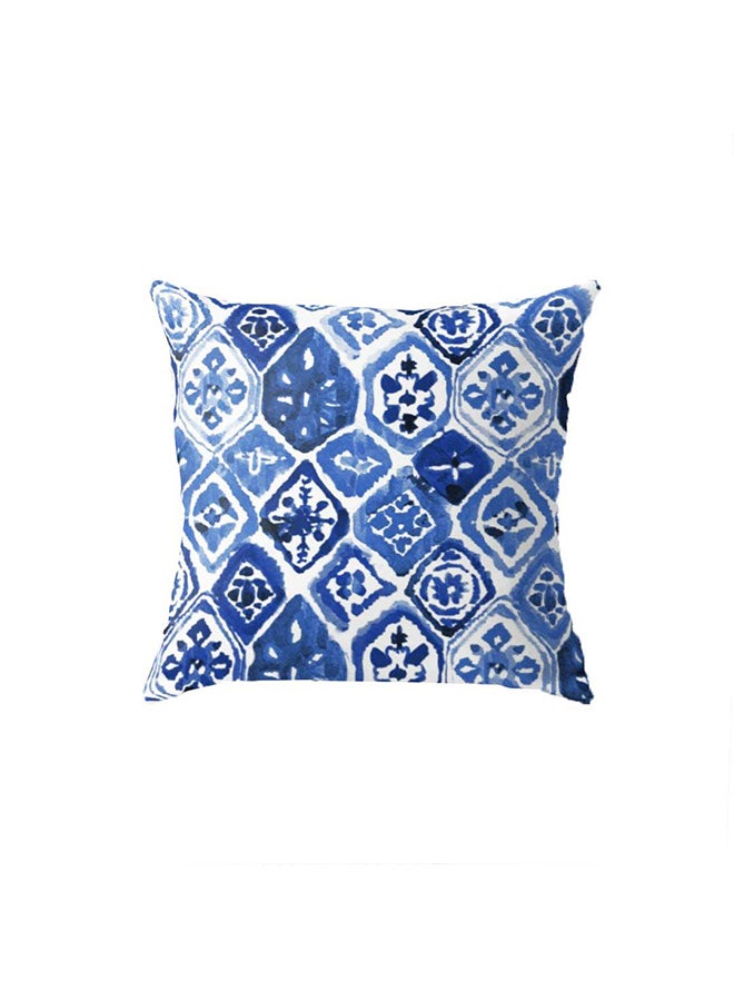 RIZARIES SuperSoft Arabesque Navy Tile Art