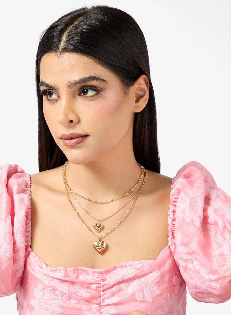 جينجر قلادة بوهيمية متعددة التعليقات بطبقات - Image 4