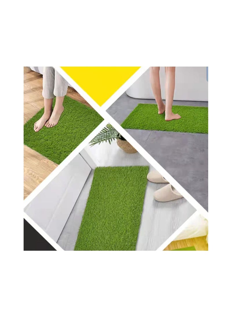 LINGWEI - LINGWEI Artificial Grass Door Mat 40x60 Cm - Image 1