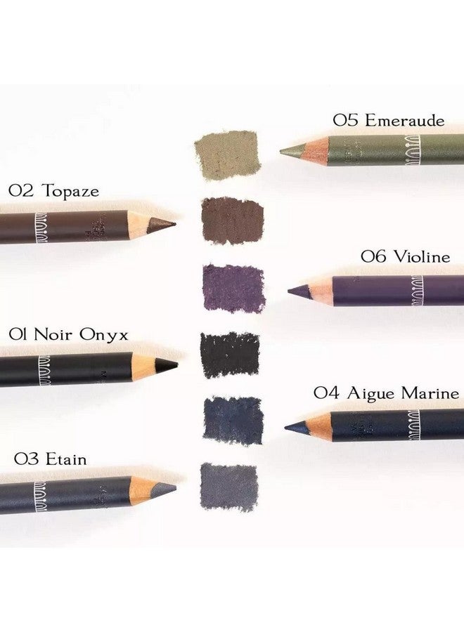 T. LeClerc Eyeliner Pencil Long Lasting Precision Sharp Tip Eye Pencil For Water Line & Lash Line Use As Highlighter, Concelear, Under Eye Smudge Proof Smokey Eye Makeup Easy To Color (Etain) - Image 3