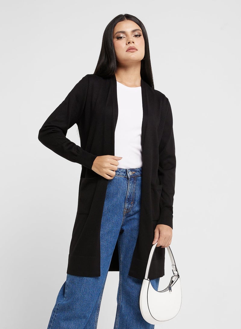 VERO MODA VMSILJE Open Knit Cardigan - Image 1