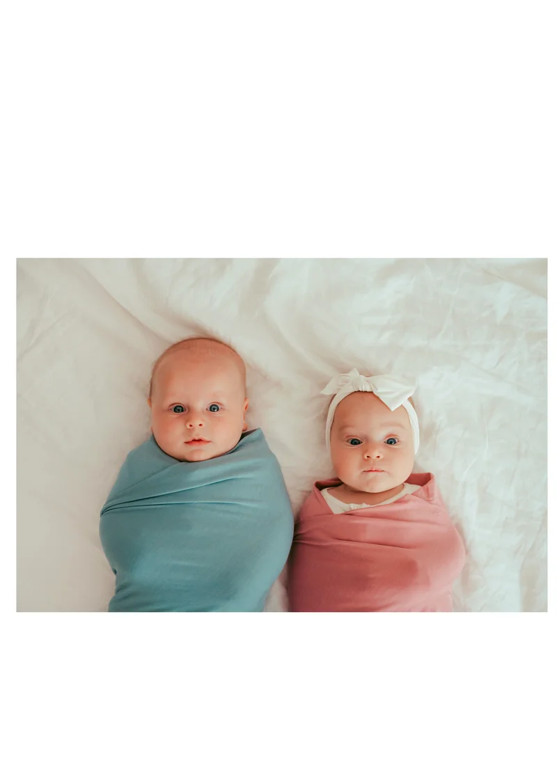 أنفي بيبي Anvi Baby Bamboo Onesie Dress New Born Gift Set- Girls Lilac
