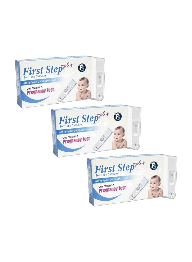 Plus – One Step HCG Pregnancy Test Cassette Bundle x 3 packs - Image 1