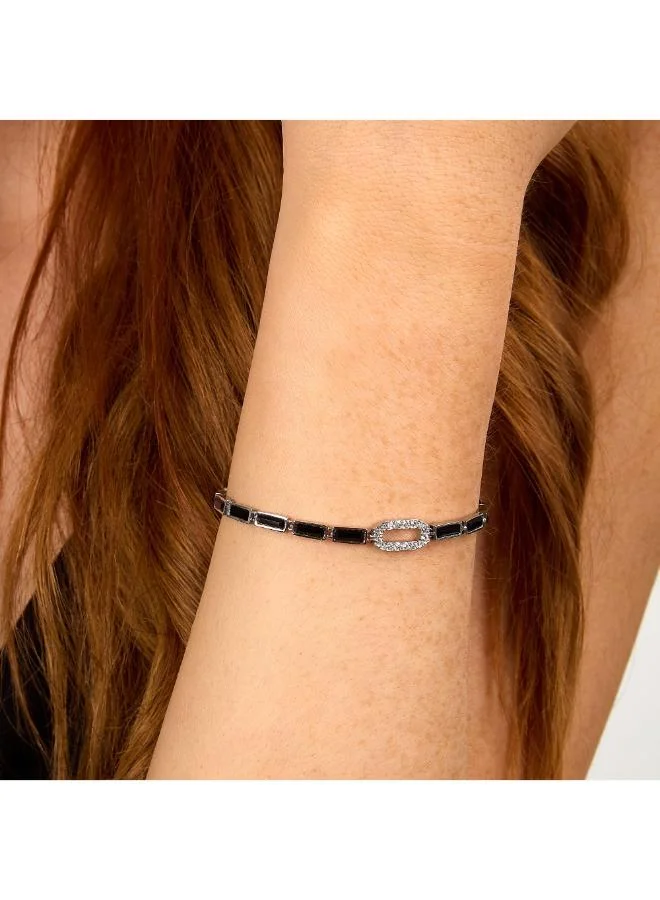 Karl Lagerfeld  Klayc18 Crystals Bracelet  | Best Price UAE