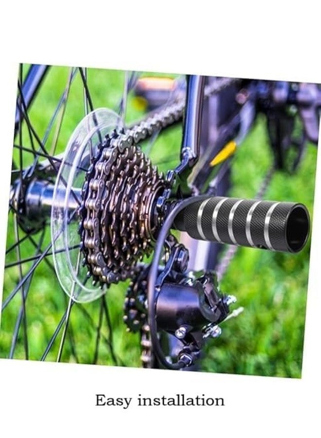 Wavva® 2 Pcs Aluminum Alloy BMX, Non-Slip, Bicycle Footrest, Aluminium Alloy for BMX, Bike, Mountain Bike for Children and Adults. Product Size: 110MM*37MM. - Image 4