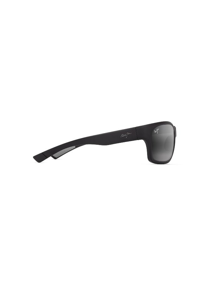 MAUI JIM Ano Nui 681 02 Men's Full Rim Wraparound Polarized Sunglasses - Image 3