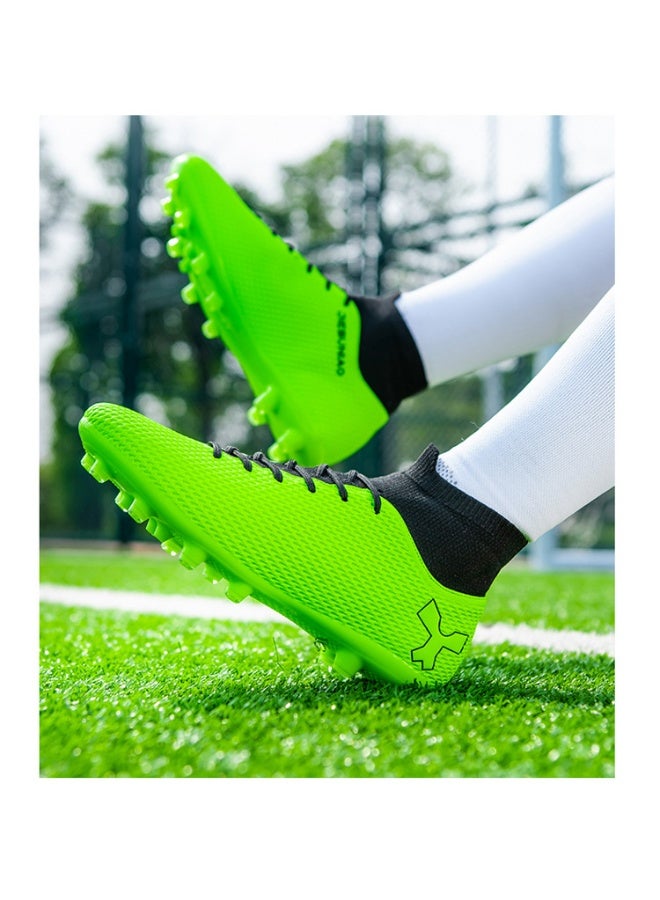 سكت شيكترو حذاء رياضي لكرة القدم بمسامير طويلة باللون الأخضر الرائع للرجال والنساء - Image 4