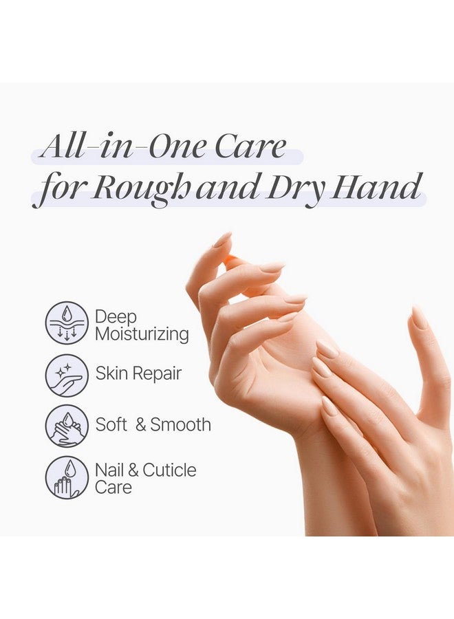 كويلف قناع اليدين الحريري ببتلات الورد من koelf PETITFEE (5 أزواج) - قفازات مغذية ومرطبة بشكل مكثف، أقنعة إصلاح اليدين برائحة الورد مع الببتيد والكولاجين وزبدة الشيا للحصول على يدين ناعمتين كالحرير، علاج لليدين - Image 3