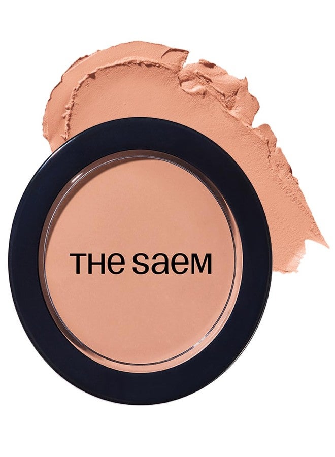 THESAEM Cover Perfection Pot Concealer #Peach Beige - High Adherence & Coverage Balm, Conceals Dark Circles, Corrects Dark Under Tones, Matte Finish Sebum Control for Oily and Combination Skin - Image 1
