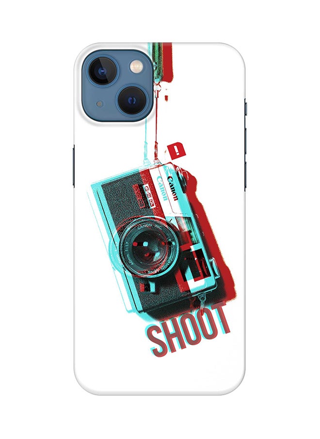 Stylizedd Case for Apple iPhone 14 Plus Case Slim Snap Classic Series Mobile Cover Hard PC Shield Matte Finish Print - Shoot 