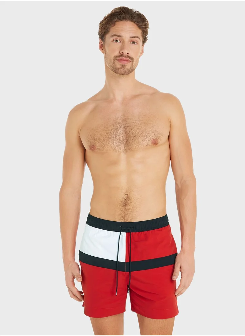 TOMMY HILFIGER Medium Drawstring Swim Shorts