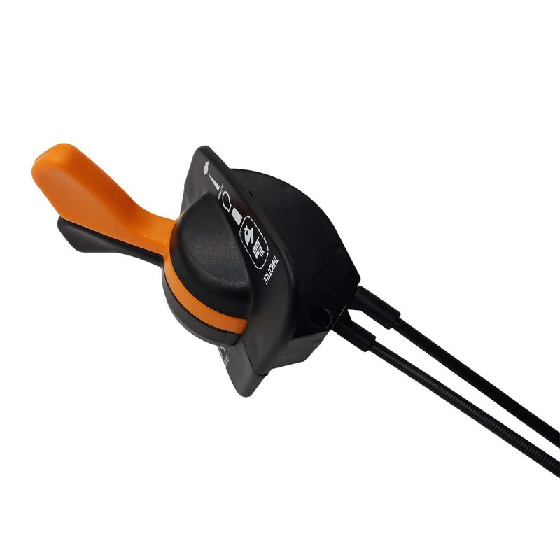 Rebuiman GY20948 Throttle Choke Cable Fits for John Deere ThrottleChoke Cable GY20772 Twin Control Handles Fit for JD Model 125 135 145 155C 190C LA120 LA130 LA140 LA150 X140 LA135 LA145 LA155 LA165 - Image 2