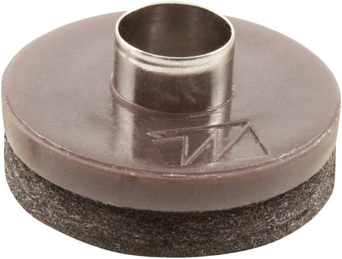 SoftTouch Nailon Heavy Duty Felt Pads for Wood Furniture and Hard Surfaces Value Pack 20 piece  Walnut Brown Round 1 in  15 in - Image 3