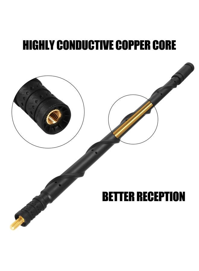 KSaAuto 16 Inch Antenna for Jeep Wrangler Gladiator 2007-2026 Jeep Car Antenna Replacement, Short Antenna Jeep Wrangler JL JK Glaidator Accessories - Image 4