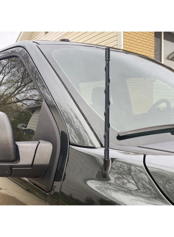 KSaAuto 16 Inch Antenna for Jeep Wrangler Gladiator 2007-2026 Jeep Car Antenna Replacement, Short Antenna Jeep Wrangler JL JK Glaidator Accessories - Image 2
