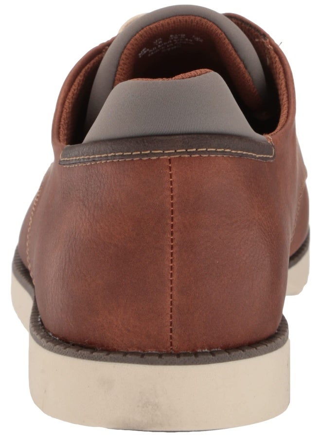 Dr. Scholl's Shoes Dr Scholls Mens Sync Plain Toe Dress Casual Oxford Dark Tan Smooth 14 Wide US - Image 3