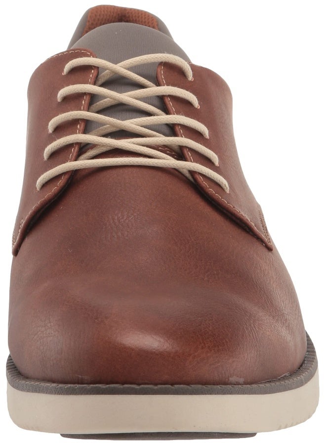 Dr. Scholl's Shoes Dr Scholls Mens Sync Plain Toe Dress Casual Oxford Dark Tan Smooth 14 Wide US - Image 2