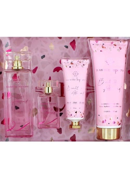Nanette lepore - Nanette Lepore Beauty Abroad 4 Piece Gift Set, 3.4 fl. oz. EDP - Image 1