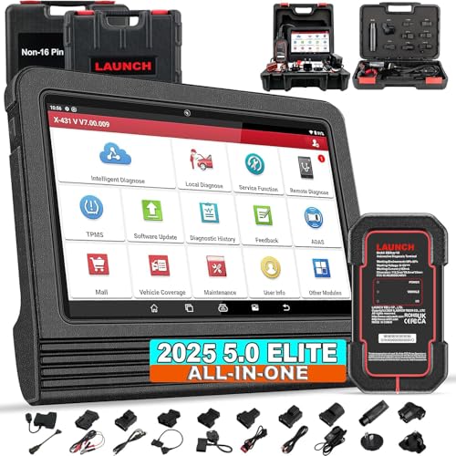 LAUNCH X431 V Pro 5.0 Elite 2025 New Gen. Oem Bluetooth Bidirectional Scan Tool w/ Canfd Doip ,Same as Pro3s+ 5.0 ,Online Coding&38+Reset for all Cars - Image 1