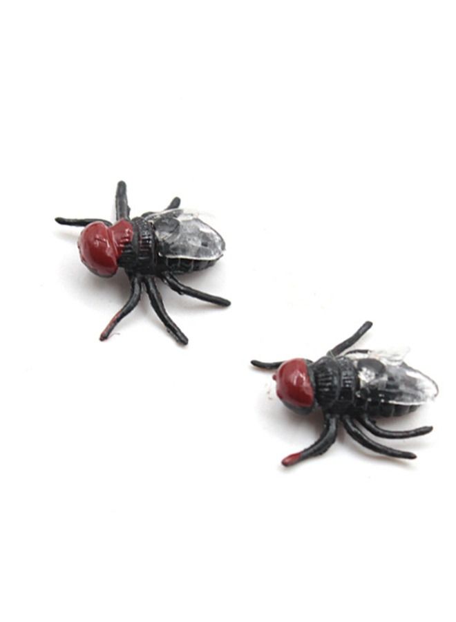 20-Piece Pranking Flies Toy Durable Sturdy And Good Quality For Fun Pranks 1.5x1.5cm - Image 2