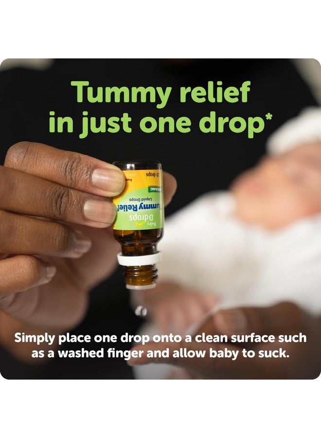Ddrops Baby Tummy Relief Liquid Drops, Organic Gripe Water for Newborns, Relief from Gas, Colic, Fussiness and Hiccups, Just One Drop, Herbal Ingredients, 120 Drops - Image 5