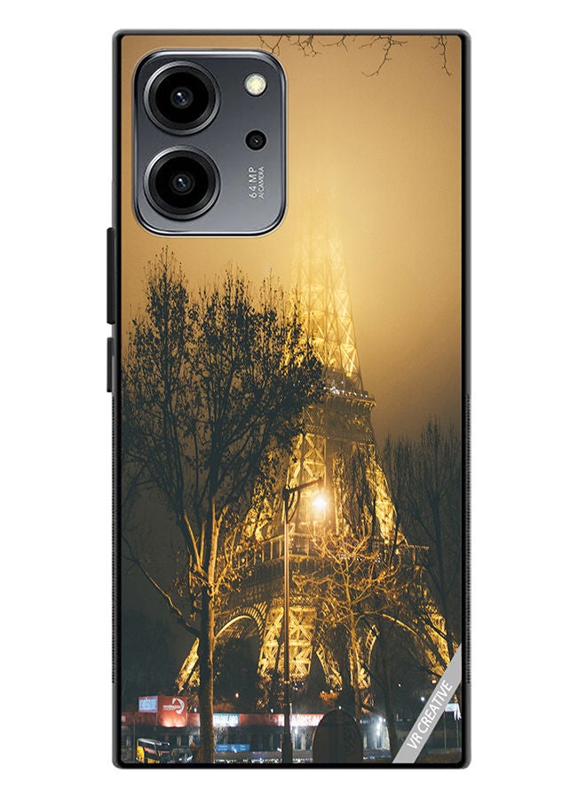 VR CREATIVE Protective Case Cover For Honor 80 SE Eiffel Paris Design Multicolour - Image 1