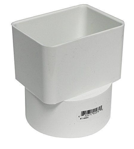 Canplas 414431BC PVC Sew 2X3X3 Down Spout Adaptor - Image 2