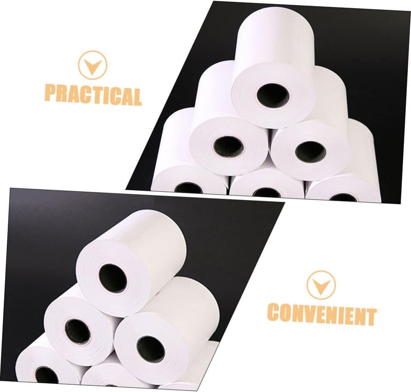 Thermal Printer Receipt Paper Rolls 80x60mm 26m Length White 10 Rolls for Pos Cash Register Printing in Retail and Restaurant Use - Image 3