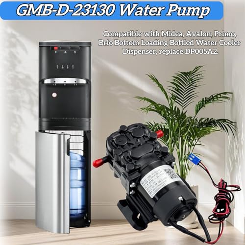 IXGPUTS GMB-D-23130 Water Pump,DC 12V 1.2L/min fit for Midea, Avalon, Primo, Brio Bottom Loading Bottled Water Cooler Dispenser, replace DP005A2 fit for Bottom Loading Water Dispenser - Image 4