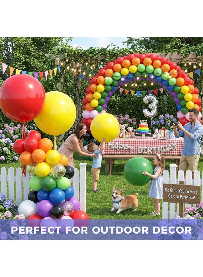 Koogel 36'' Big Balloons, 15 Pcs Latex Balloons Jumbo Latex Giant Balloons Large Balloons Giant Balloons for Birthday Wedding Party Festival Event Carnival Decorations - Image 3