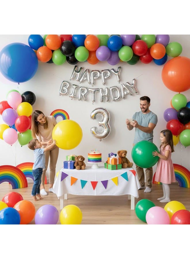 Koogel 36'' Big Balloons, 15 Pcs Latex Balloons Jumbo Latex Giant Balloons Large Balloons Giant Balloons for Birthday Wedding Party Festival Event Carnival Decorations - Image 2