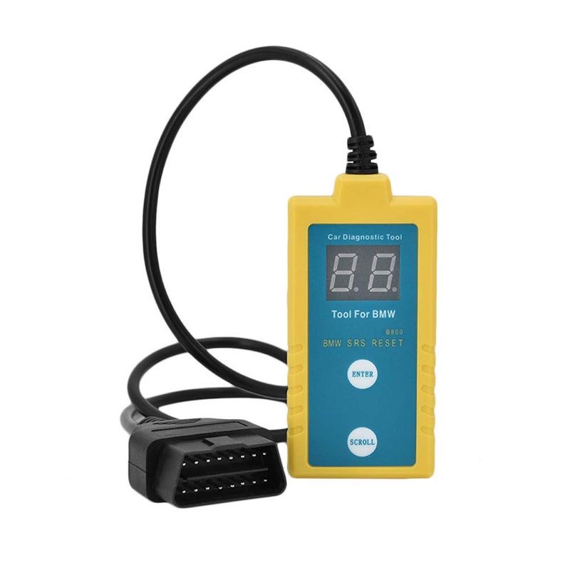 أداة إعادة تعيين ماسح SRS Outzone B800 لسيارات BMW وأداة تشخيص OBDII لأصحاب BMW DIY تناسب سيارات BMW E36E46E34E38Z3X5 المصنعة بين 1994 و 2003