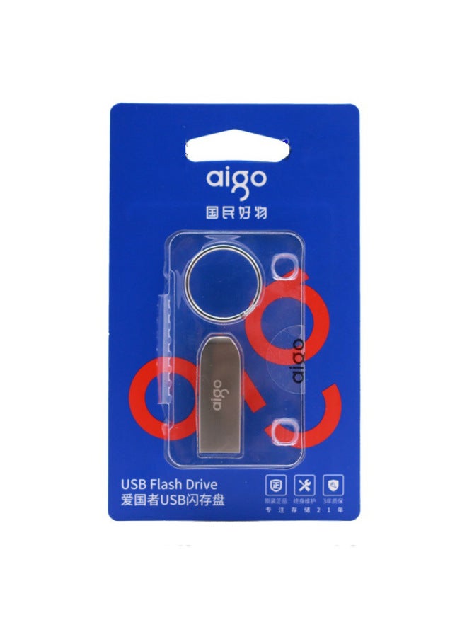 Aigo U268 Mini Full Metal Usb2.0 Flash Drive Suitable For Business Office Study Usb Stick-Color:U210 2.0-Capacity:64GB - Image 5