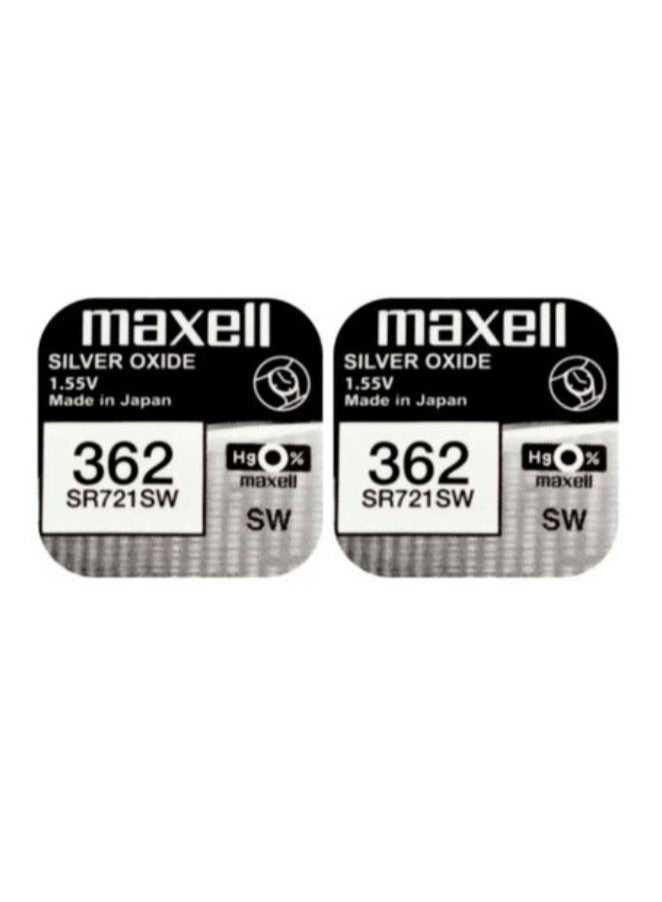 ماكسل بطاريات ماكسيل 2 قطعة 362/ SR721SW
