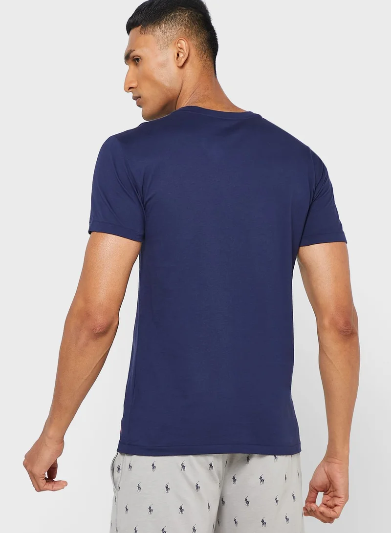 POLO RALPH LAUREN 3 Pack Assorted Crew Neck T-Shirt