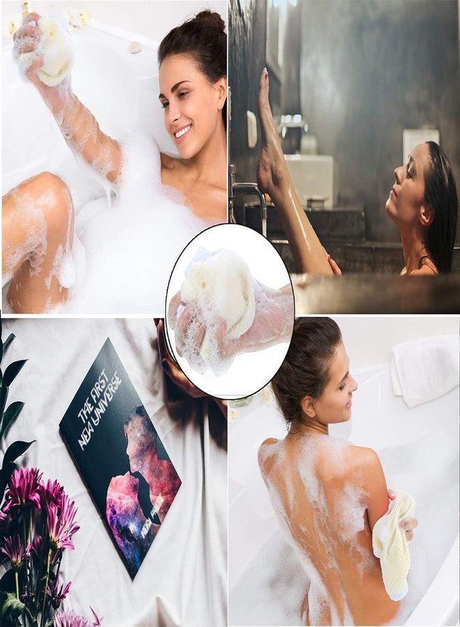 Mofuiry 6 Pack Exfoliating Face Body Wash Cloth Towel, Soft-Weave Scrub Towel Beauty Skin Home Massage Bath Cloth for Skin Care, Shower Scrubber - Image 5