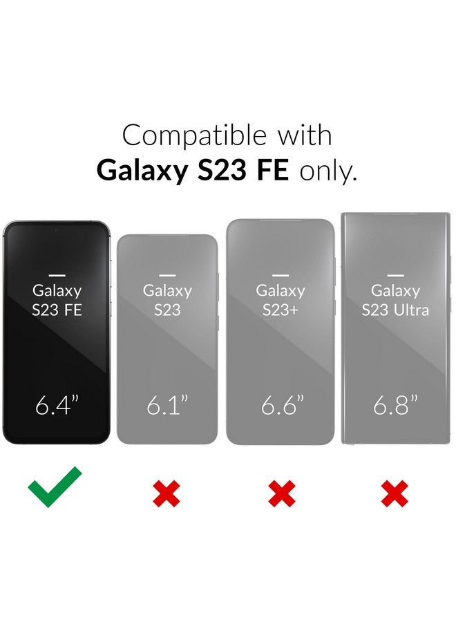 Crave Dual Guard Compatible with Samsung Galaxy S23 FE Case - Shockproof Protection with Dual Layer Design, Black - Image 1