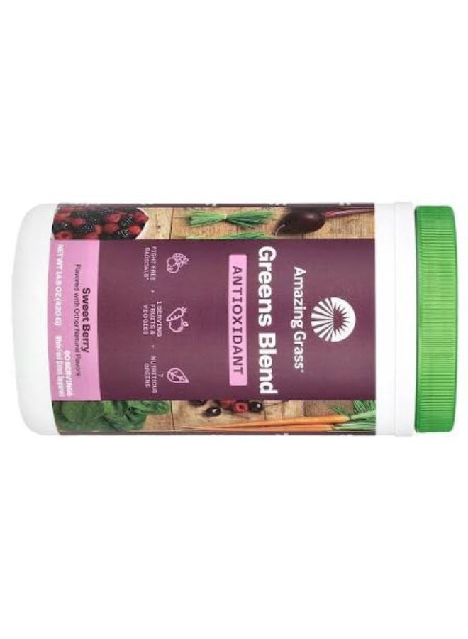Amazing Grass, Greens Blend, Antioxidant, Sweet Berry,b 420 g - Image 4
