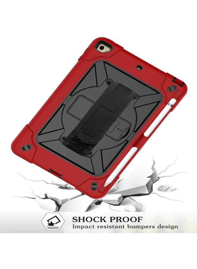 زبون حافظة لجهاز iPad Mini 5 / 4 بلون متباين من السيليكون + حافظة كمبيوتر مع حامل - Image 2