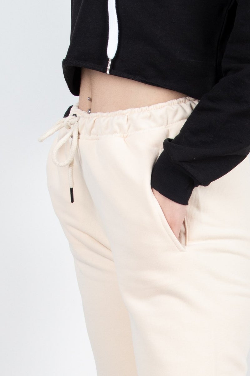 RICH Women's Sweatpants with Elastic Legs and Pockets  - Image 3