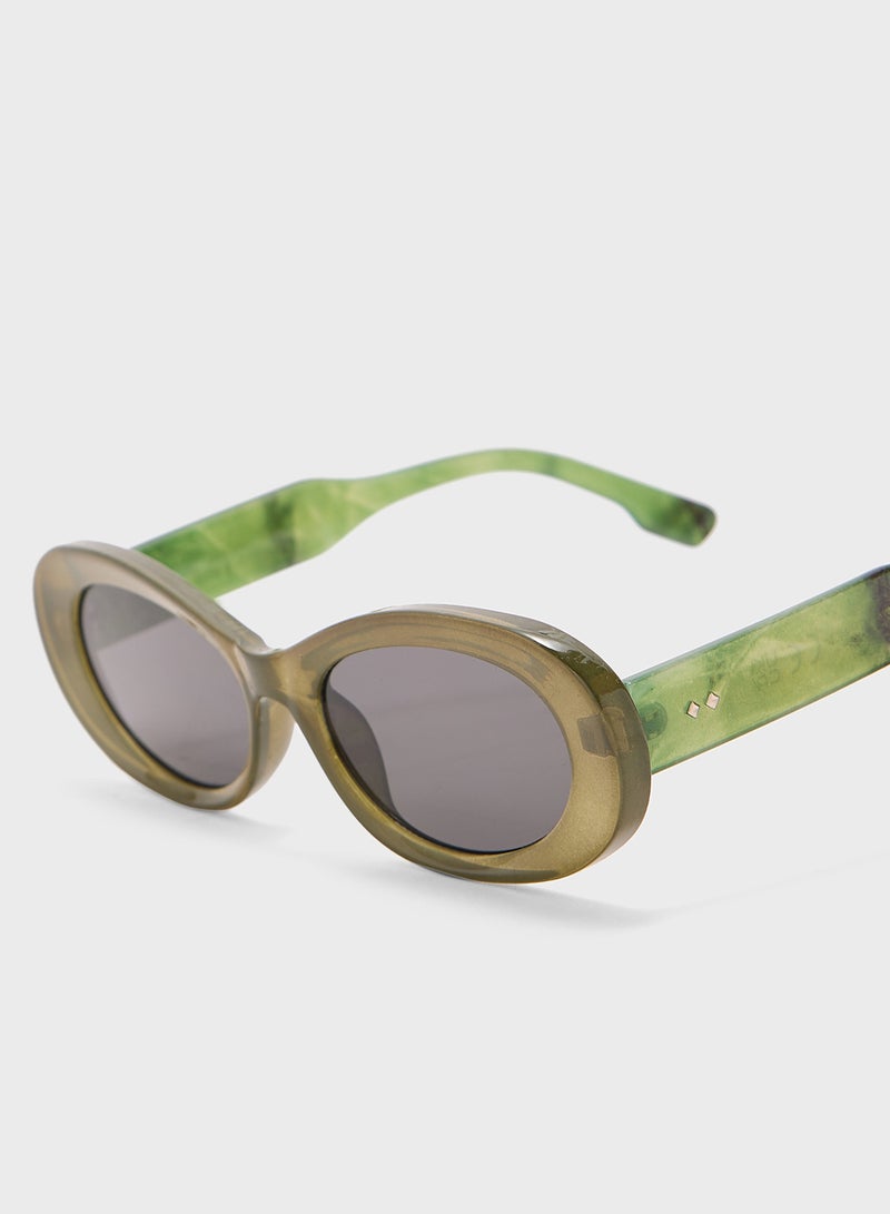 جينجر نظارة شمسية بعدسات بيضاوية - Image 3