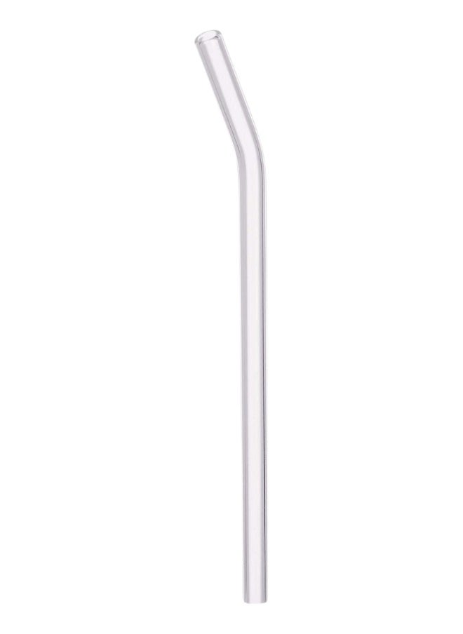 Glass cup with straw, glass with plastic lid, stylish design with a small teddy bear on the lid, for cold and hot drinks, 400 ml