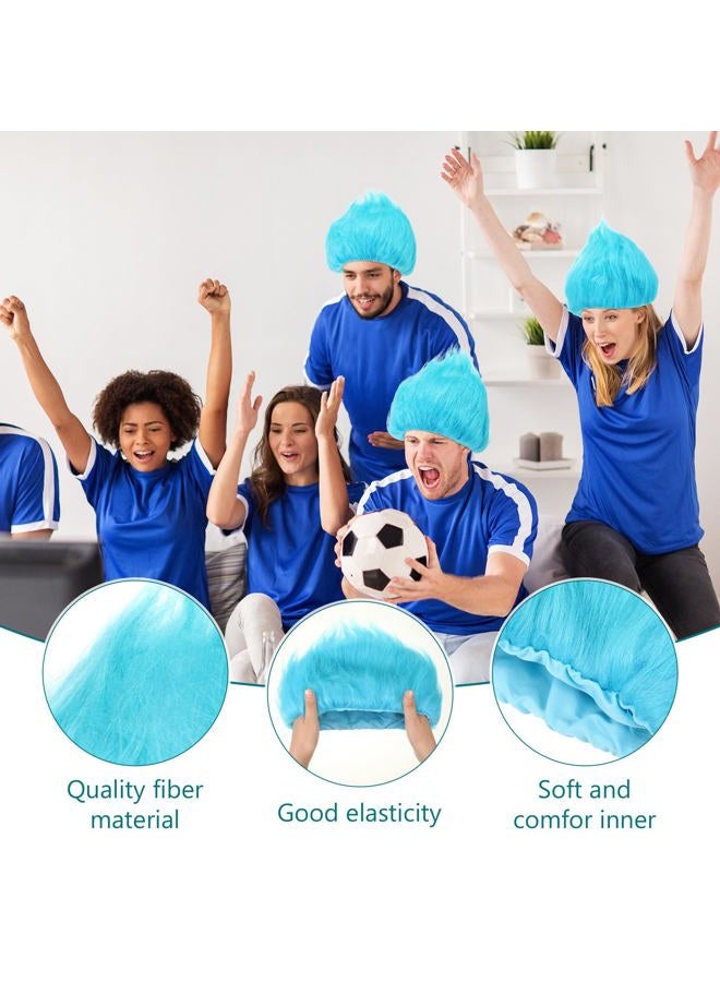 Geyoga Unisex Funny Wig Hairy Costume Funky Hairband Crazy Wig Hair for Halloween Costume Party - Image 3