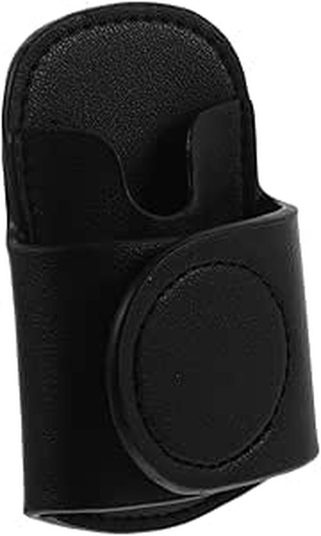 Balacoo Pu Stethoscope Holder Clip Secure Storage Black Compact Waist Design - Image 1