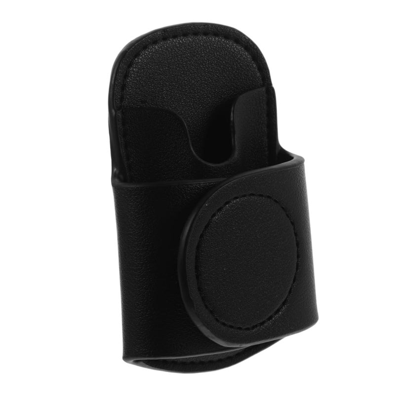 Balacoo Pu Stethoscope Holder Clip Secure Storage Black Compact Waist Design - Image 2