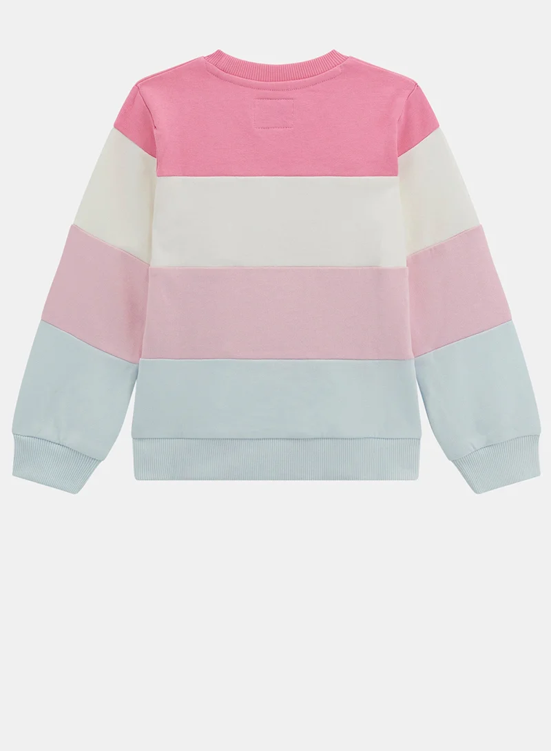 GUESS Kids Crew Neck Sweatshirt