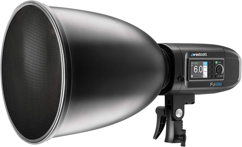 Westcott عاكس تركيز عميق بزاوية 45 درجة مع شبكات خلوية وتشتت (متوافق مع FJ400 و Godox و Bowens Mount) - Image 5